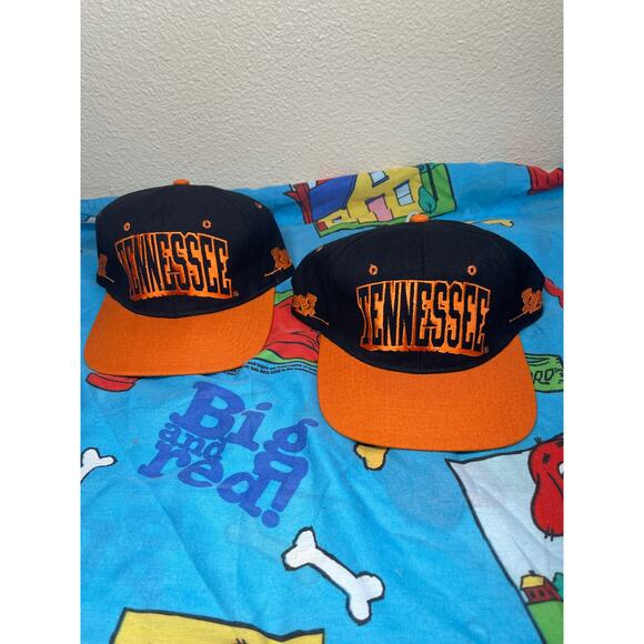 Vintage 90s Tennessee Volunteers College Cap boy Snapback hat NWT - Picture 11 of 11